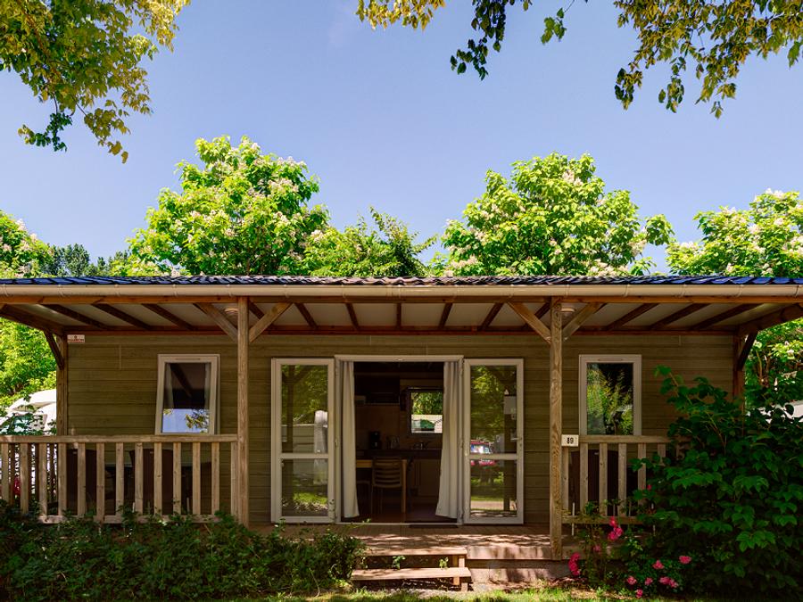 Chalet 7 personnes - CONFORT 48 m² (3 chambres) dont terrasse couverte 16m² 0