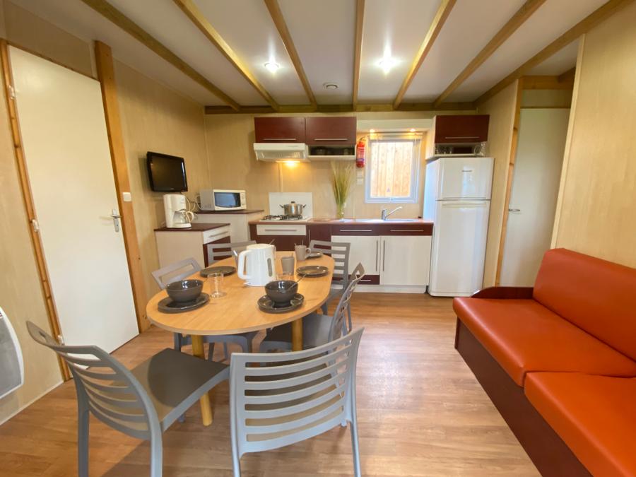 Chalet 7 personnes - CONFORT 48 m² (3 chambres) dont terrasse couverte 16m² 1