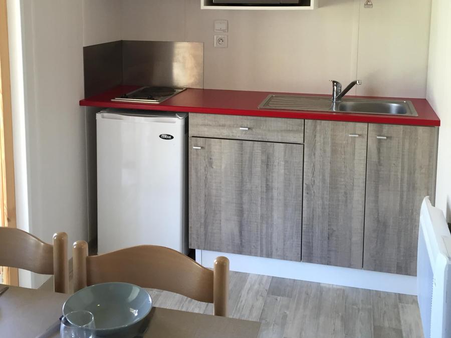 Chalet 2 personnes - CONFORT 24 m² (1 chambre) dont terrasse couverte 8m² 3