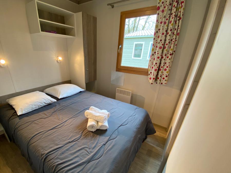 Chalet 2 personnes - CONFORT 24 m² (1 chambre) dont terrasse couverte 8m² 4