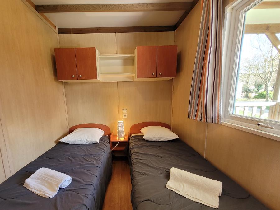 Chalet 5 personnes - CONFORT 36 m² (2 chambres) dont terrasse couverte 12m² 8