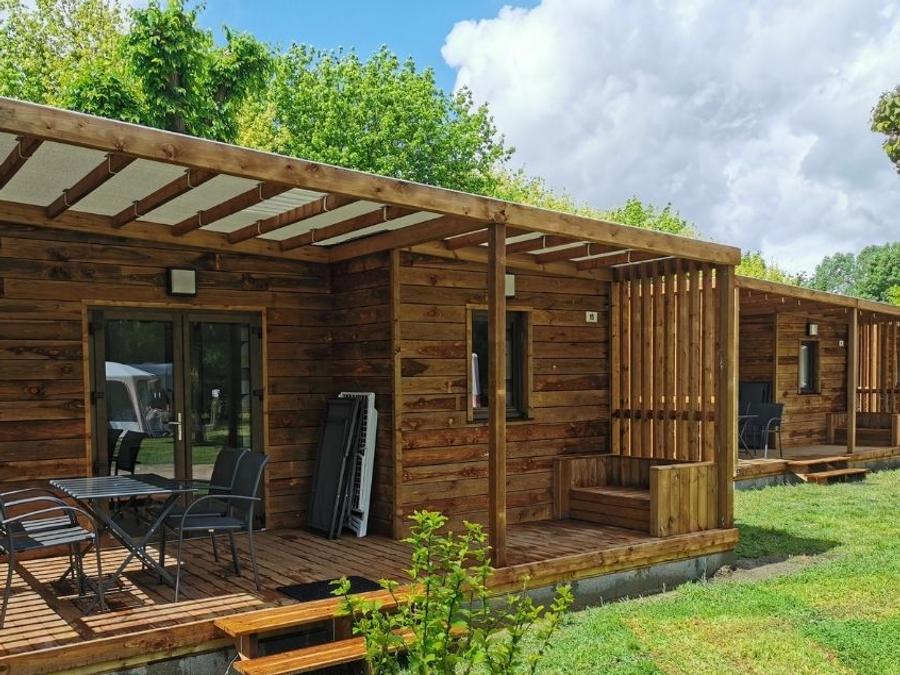 Chalet 4 personnes - PREMIUM 39m² (2 chambres) dont terrasse couverte + TV 0