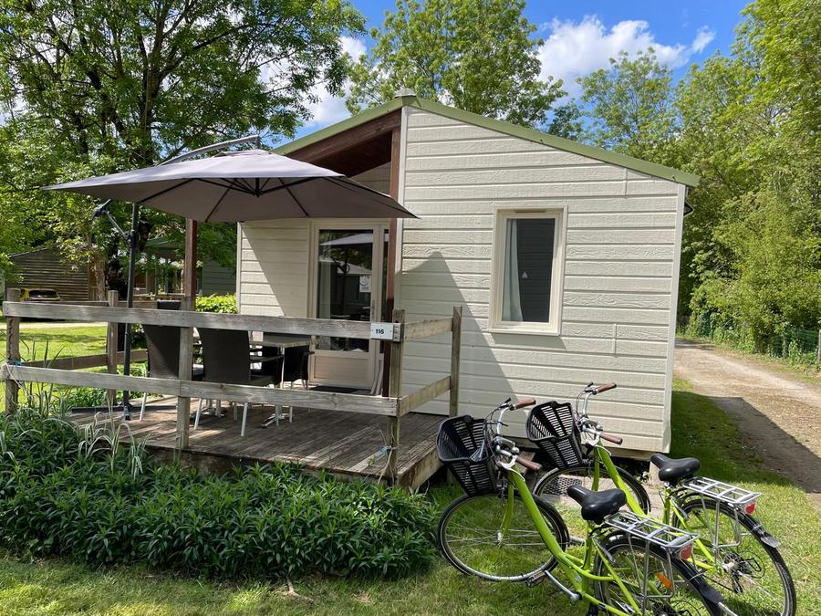 Chalet 5 personnes - CONFORT 29 m² (2 chambres) + terrasse 11m² + TV 0