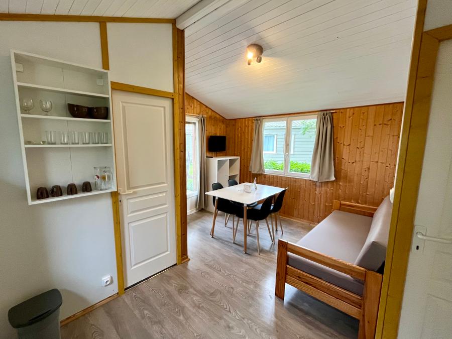 Chalet 5 personnes - CONFORT 29 m² (2 chambres) + terrasse 11m² + TV 8