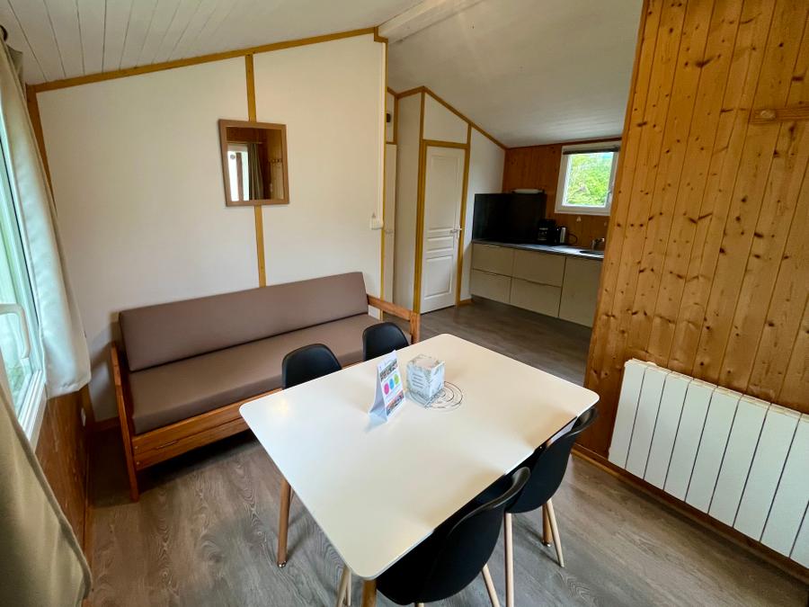 Chalet 5 personnes - CONFORT 29 m² (2 chambres) + terrasse 11m² + TV 7