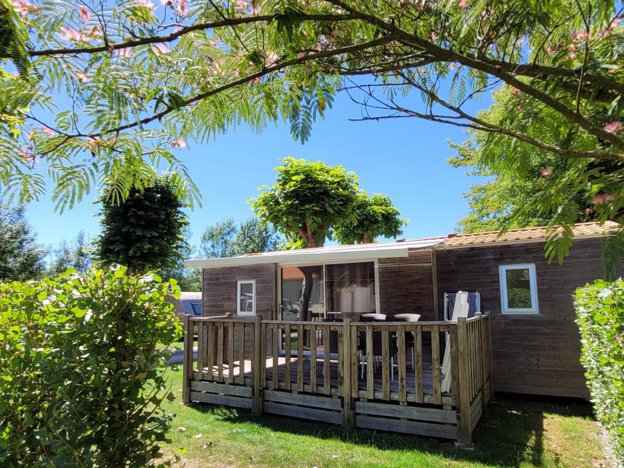Mobilhome 4 personnes - CONFORT 33 m² (2 chambres) + Terrasse + TV 0