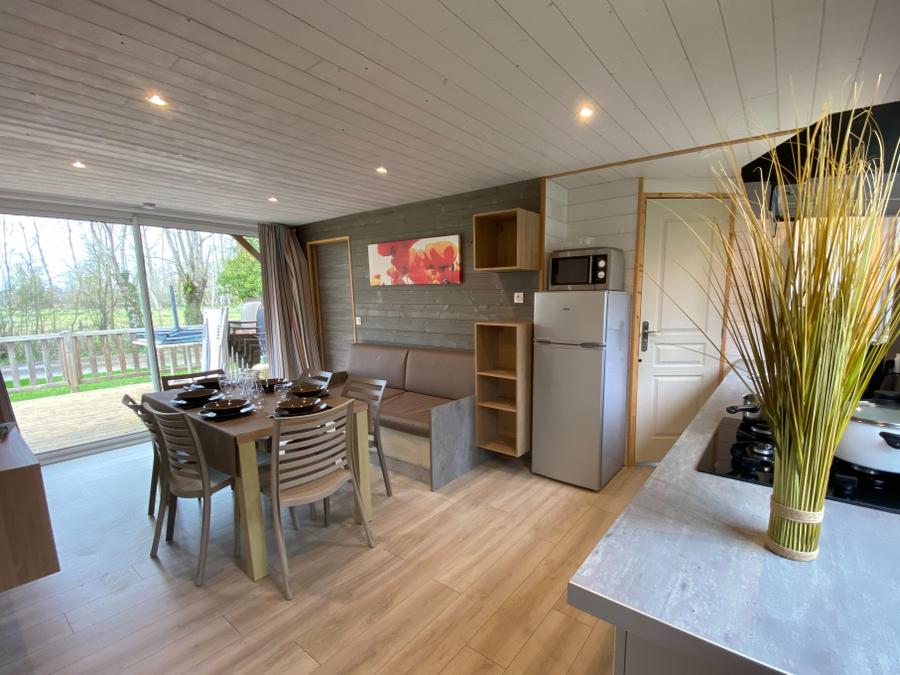 Chalet 7 personnes - PREMIUM 50m² (3 chambres) + terrasse + TV + LV + Plancha + Climatisation 8