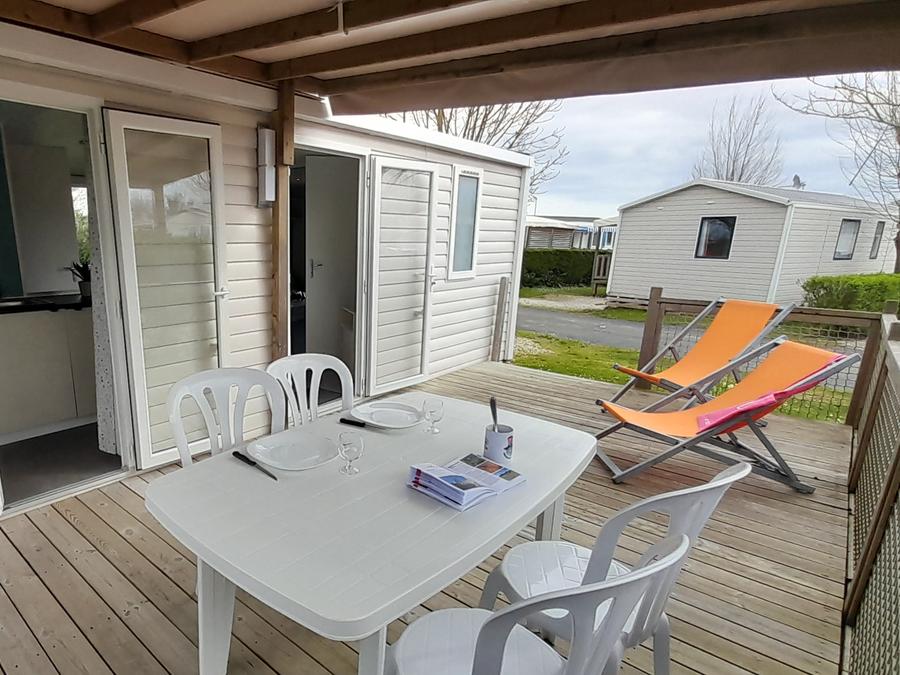 Mobilhome 4 personnes - Mobil-home Confort 26m² 2 chambres + TV 4 pers 1