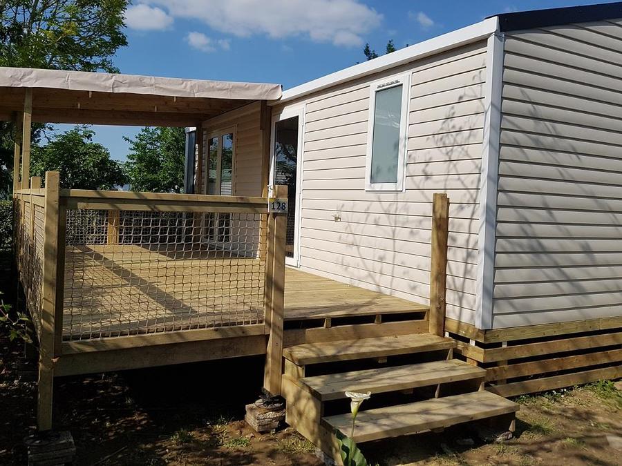 Mobilhome 4 personnes - Mobil-home Confort 26m² 2 chambres + TV 4 pers 2