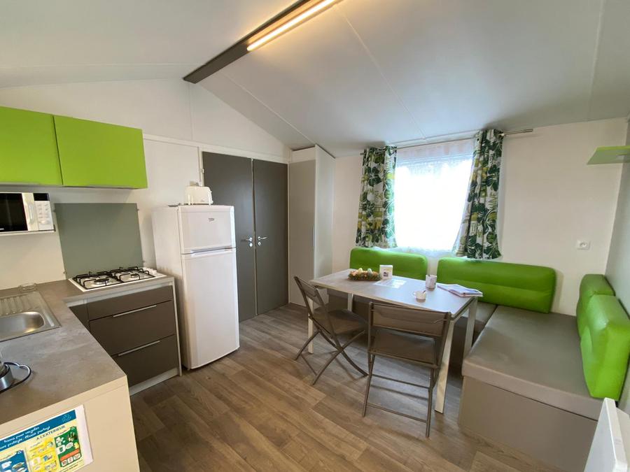 Mobilhome 6 personnes - Mobil-home Confort 31m² 2 chambres + TV 4/6 pers 9