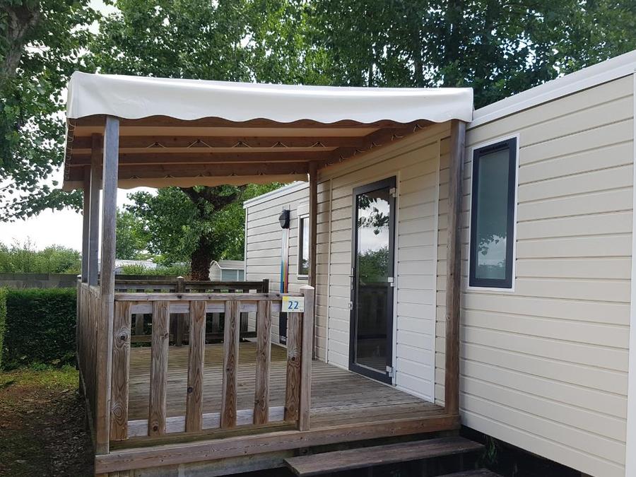 Mobilhome 6 personnes - Mobil-home Confort 31m² 2 chambres + TV 4/6 pers 1