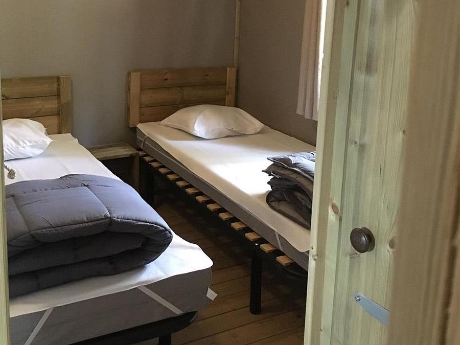 Lodge 4 personnes - Cabane lodge Sweet Flower Confort + 32m² 2 chambres 4 pers 6