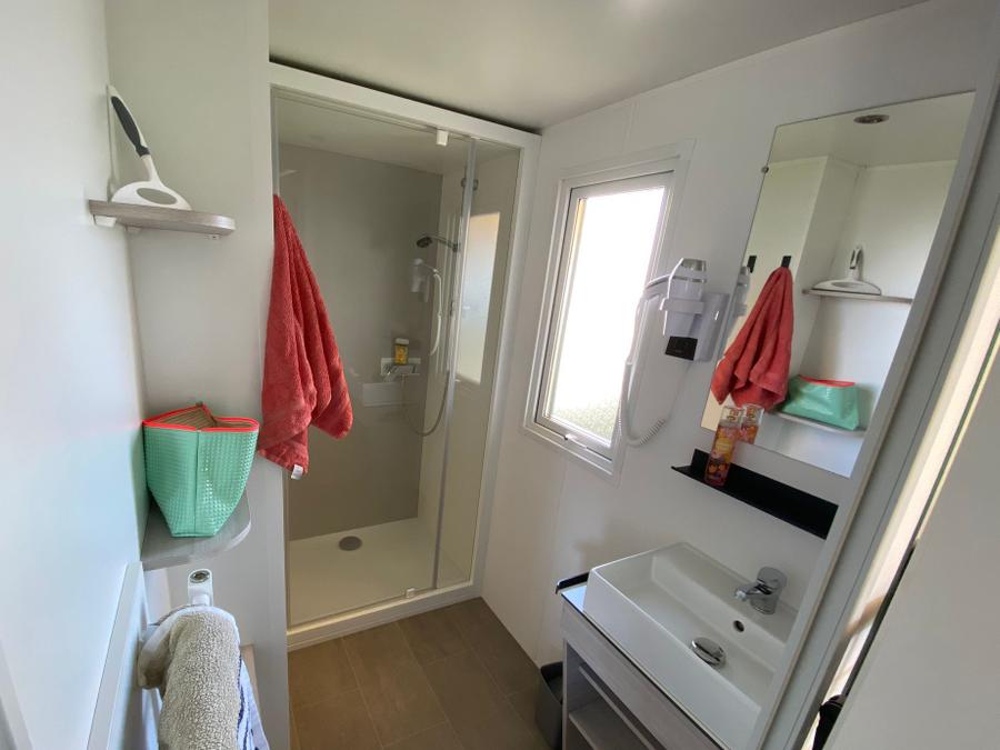 Mobilhome 8 personnes - Homeflower Premium 3 chambres 35m2 + TV + CLIM 6/8 pers 10
