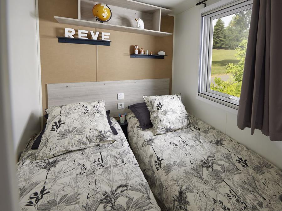 Mobilhome 8 personnes - Homeflower Premium 3 chambres 35m2 + TV + CLIM 6/8 pers 5
