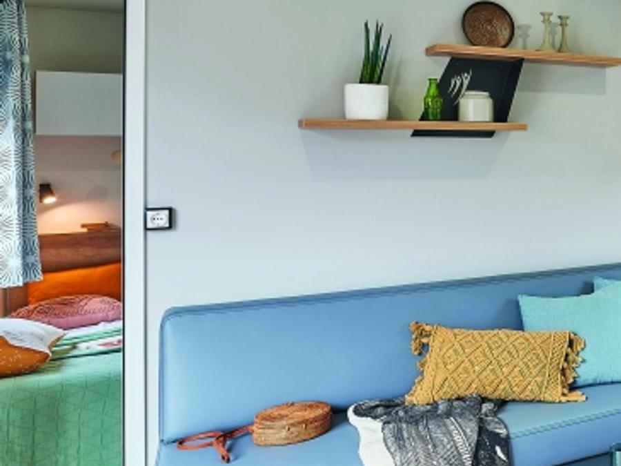 Mobilhome 4 personnes - Mobil-home Premium 2 chambres 32m² - 2 salles de bain + TV 4 pers 2