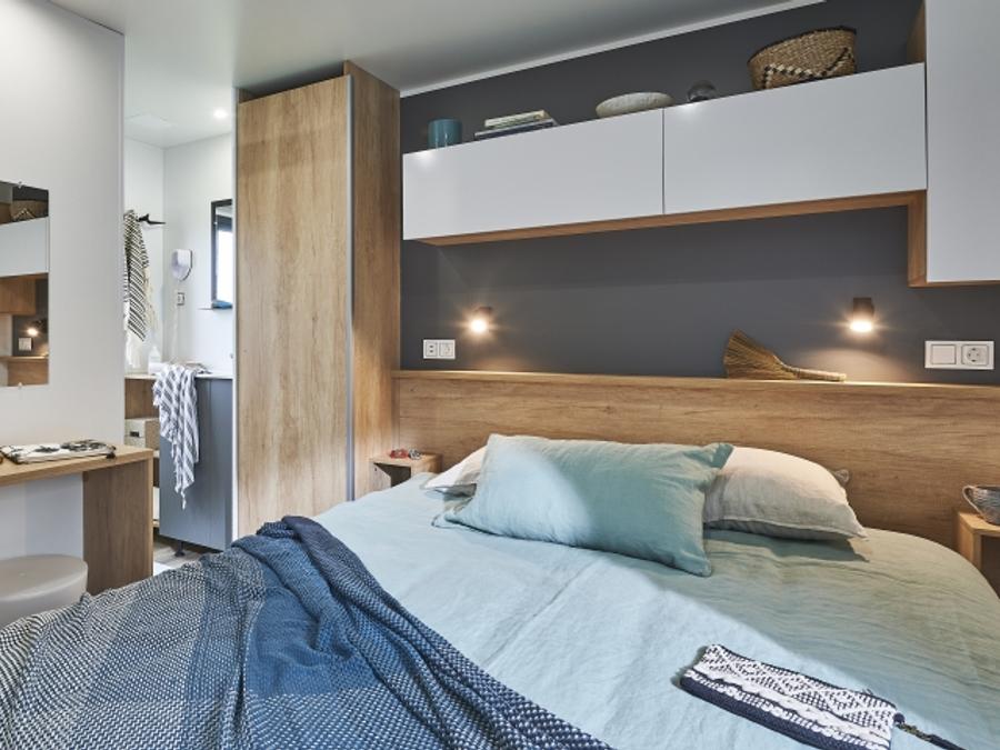 Mobilhome 4 personnes - Mobil-home Premium 2 chambres 32m² - 2 salles de bain + TV 4 pers 4