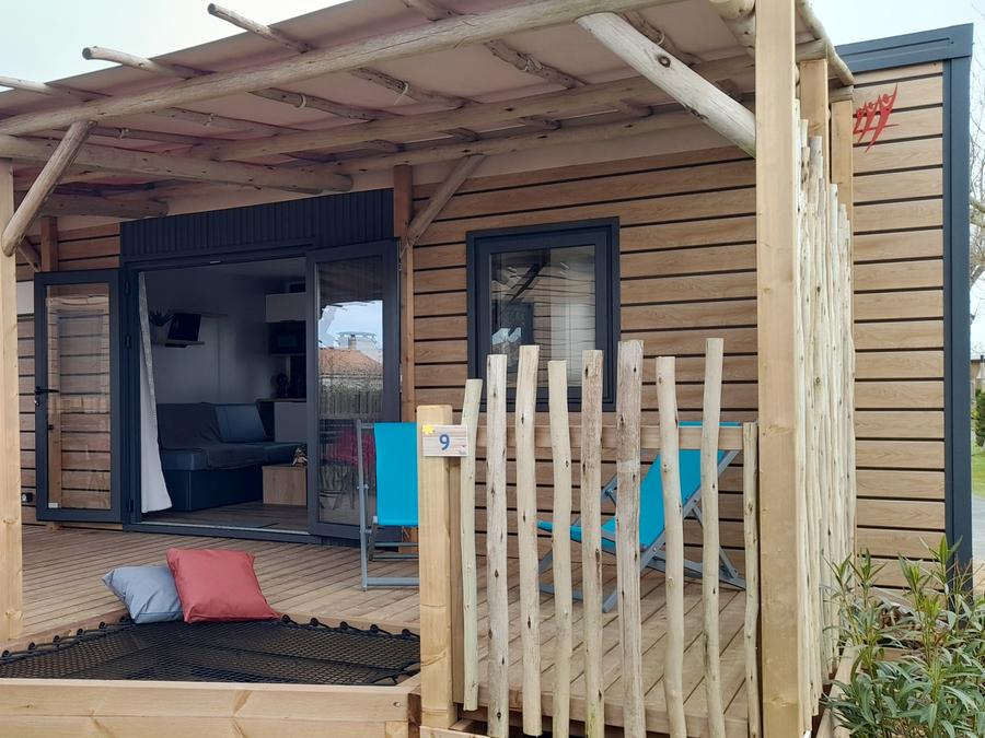 Mobilhome 4 personnes - Mobil-home Premium 2 chambres 32m² - 2 salles de bain + TV 4 pers 7