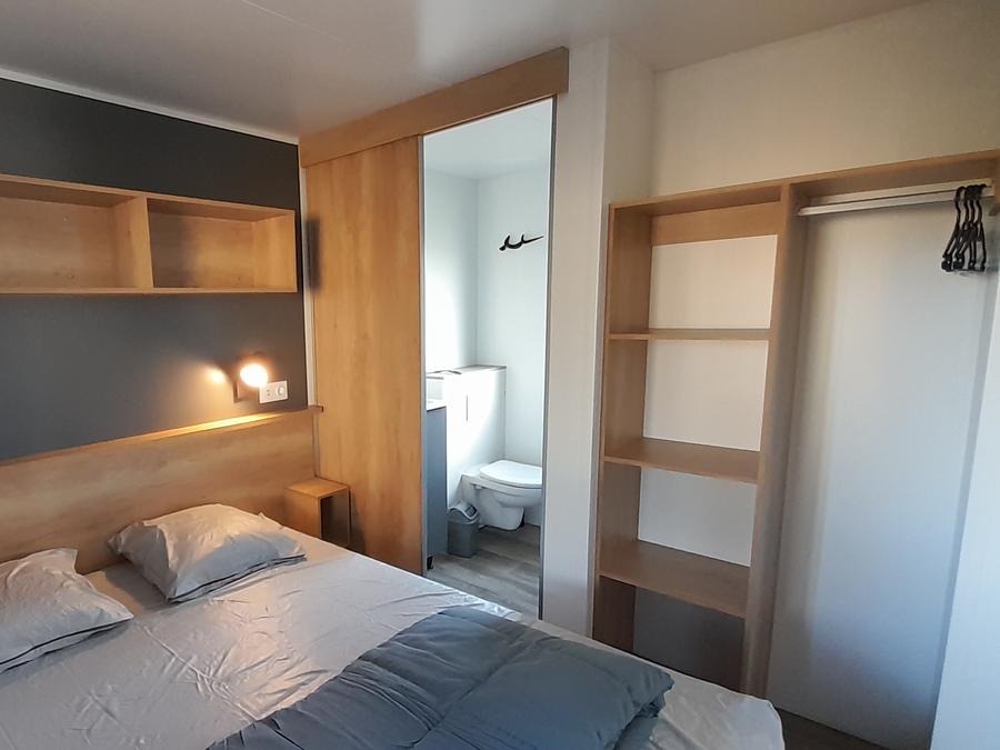 Mobilhome 6 personnes - Mobil-home Premium 3 chambres 37m² - 2 salles de bain + TV 6 pers 10