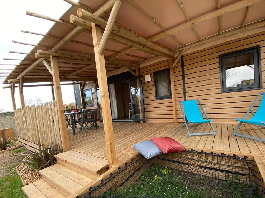 Mobilhome 6 personnes - Mobil-home Premium 3 chambres 37m² - 2 salles de bain + TV 6 pers 13