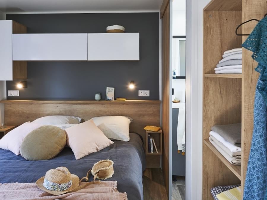 Mobilhome 6 personnes - Mobil-home Premium 3 chambres 37m² - 2 salles de bain + TV 6 pers 2