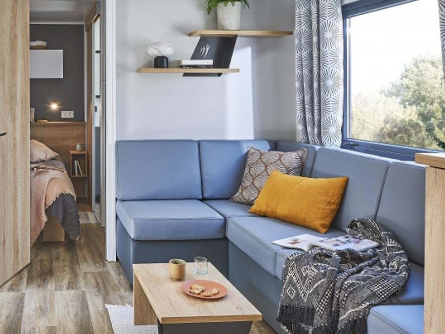 Mobilhome 6 personnes - Mobil-home Premium 3 chambres 37m² - 2 salles de bain + TV 6 pers 3
