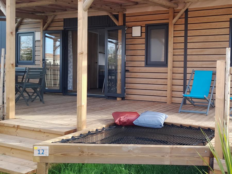 Mobilhome 6 personnes - Mobil-home Premium 3 chambres 37m² - 2 salles de bain + TV 6 pers 5
