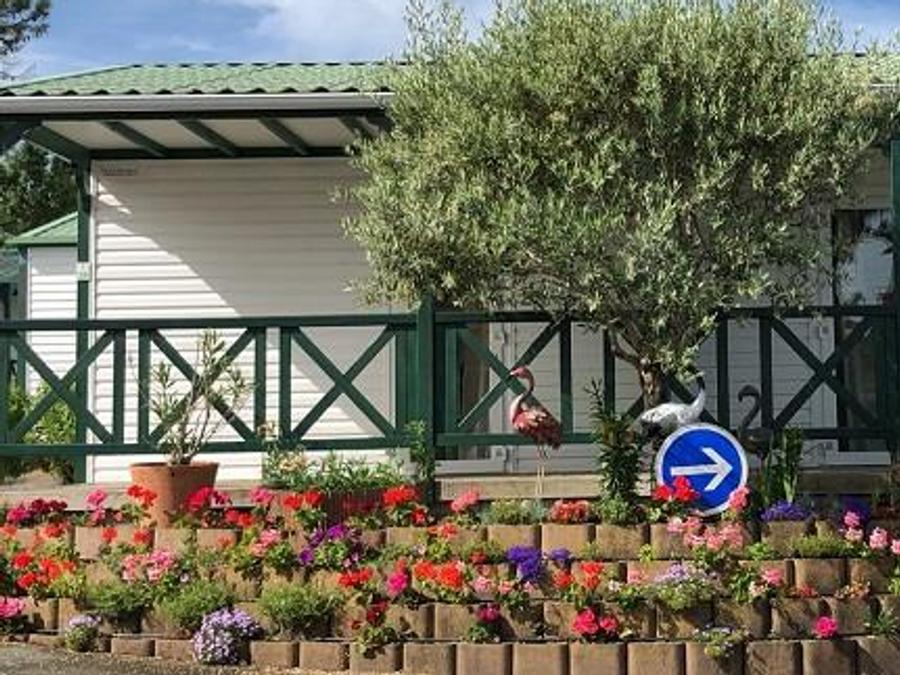 Chalet 2 personnes - Chalet mitoyen 16m² - 1 chambre + terrasse couverte 8m² 2 pers 0