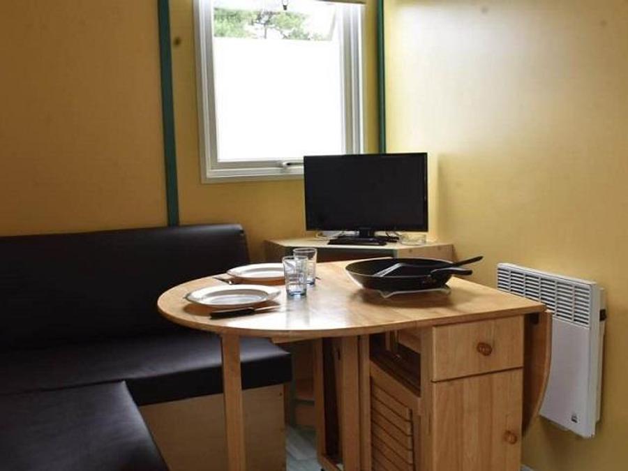 Chalet 2 personnes - Chalet mitoyen 16m² - 1 chambre + terrasse couverte 8m² 2 pers 4
