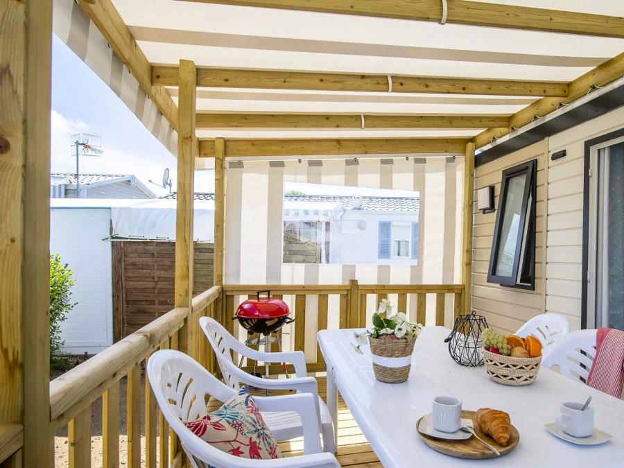 Mobilhome 4 personnes - Confort 3 Pièces 4 Personnes + TV 4