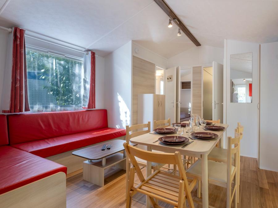 Mobilhome 4 personnes - Mobil-home CONFORT 2 chambres 25 à 28 m² 4 pers 2