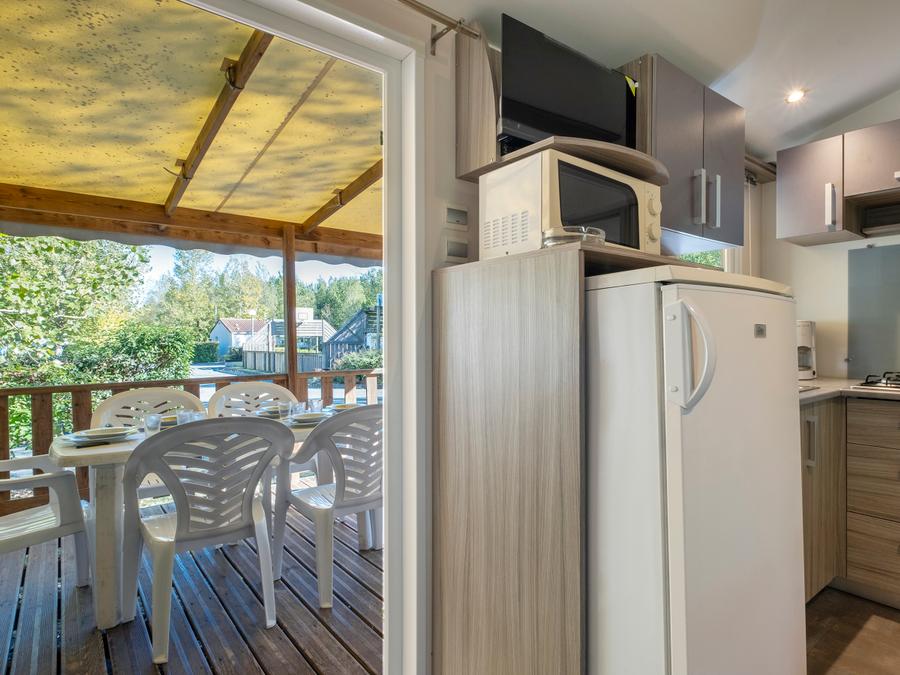 Mobilhome 6 personnes - Mobil-home CONFORT 3 chambres 30 à 31 m² 6 pers 1