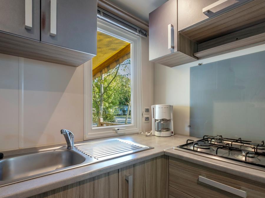 Mobilhome 6 personnes - Mobil-home CONFORT 3 chambres 30 à 31 m² 6 pers 3