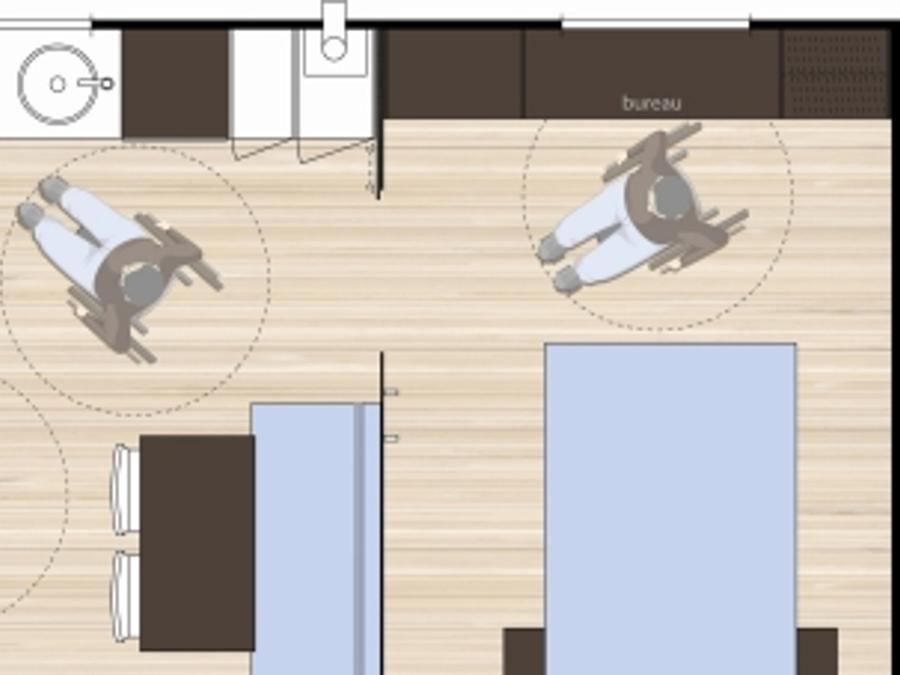 Mobilhome 3 personnes - Classique 2 chambres - adapté personne à mobilité réduite 6