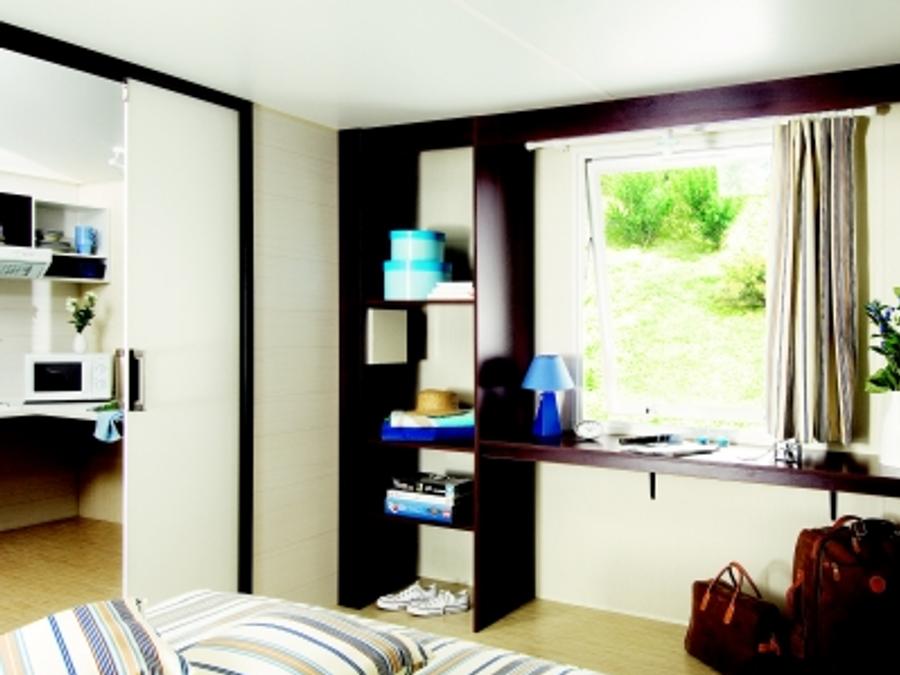 Mobilhome 3 personnes - Classique 2 chambres - adapté personne à mobilité réduite 4