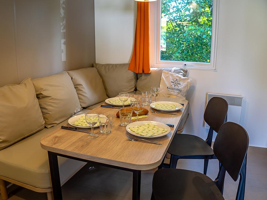 Mobilhome 4 personnes - Confort 2 chambres 1