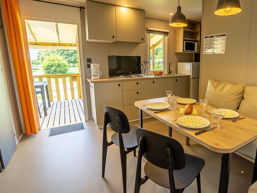 Mobilhome 4 personnes - Confort 2 chambres 3