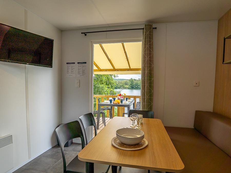 Mobilhome 4 personnes - Confort 2 Chambres au Bord de l'Eau 5