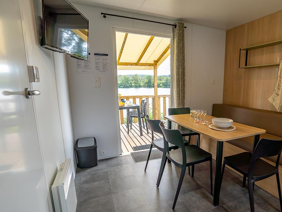 Mobilhome 4 personnes - Confort 2 Chambres au Bord de l'Eau 4