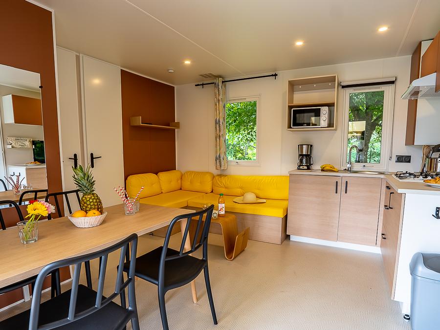 Mobilhome 6 personnes - Confort 3 Chambres au Bord de l'Eau 1