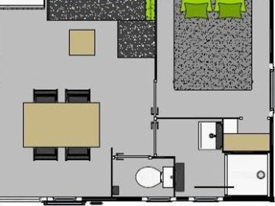 Mobilhome 4 personnes - DÉTENTE - 2 chambres 7