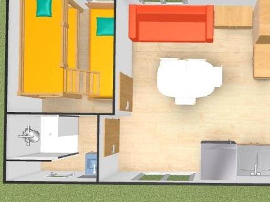 Mobilhome 5 personnes - CONFORT - 2 chambres 6