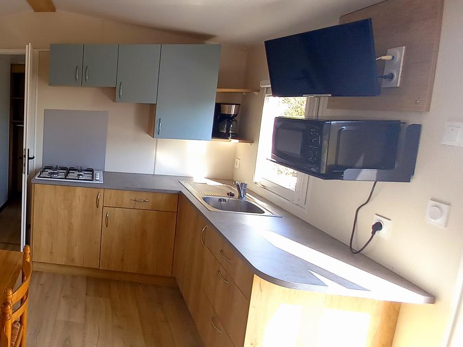 Mobilhome 4 personnes - CONFORT - 2 chambres 6