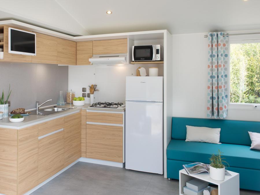 Mobilhome 6 personnes - FAMILLE - 3 chambres 1