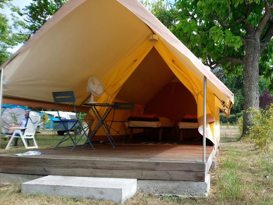 Tente en toile et en bois 2 personnes - Tente Canada Treck 2 pers 0