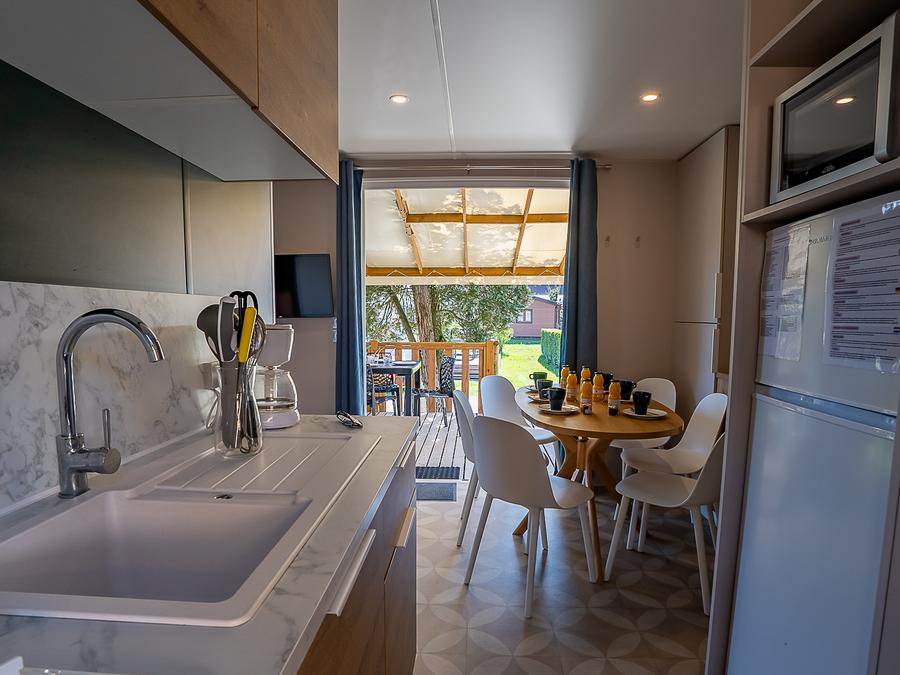 Mobilhome 6 personnes - 3 chambres 6 pers 7