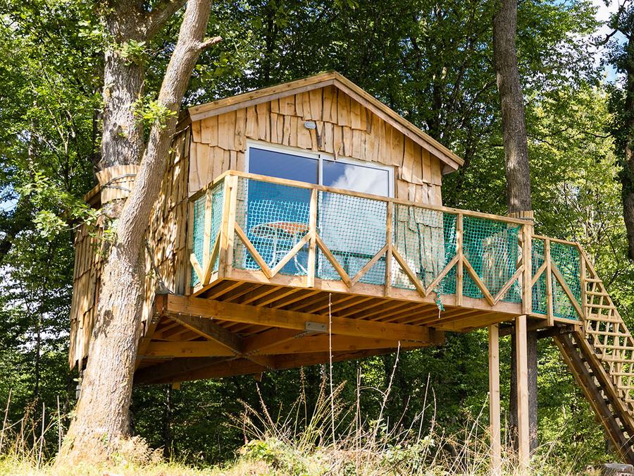 Insolite 4 personnes - Cabane Suspendue Robin des Bois 4 pers 0