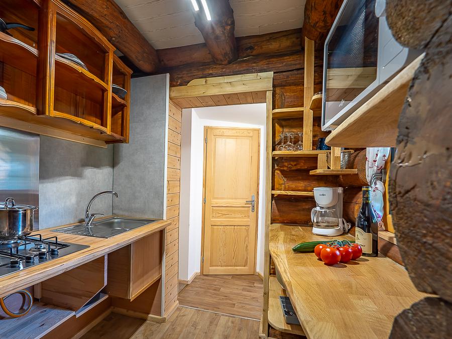 Chalet 5 personnes - Chalet en rondins Petit 5 pers 13