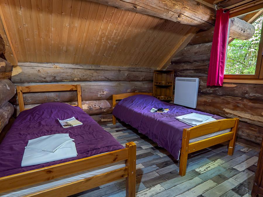 Chalet 5 personnes - Chalet en rondins Petit 5 pers 6