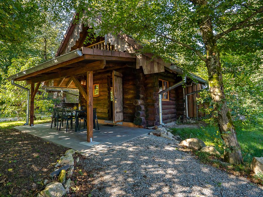 Chalet 5 personnes - Chalet en rondins Petit 5 pers 10