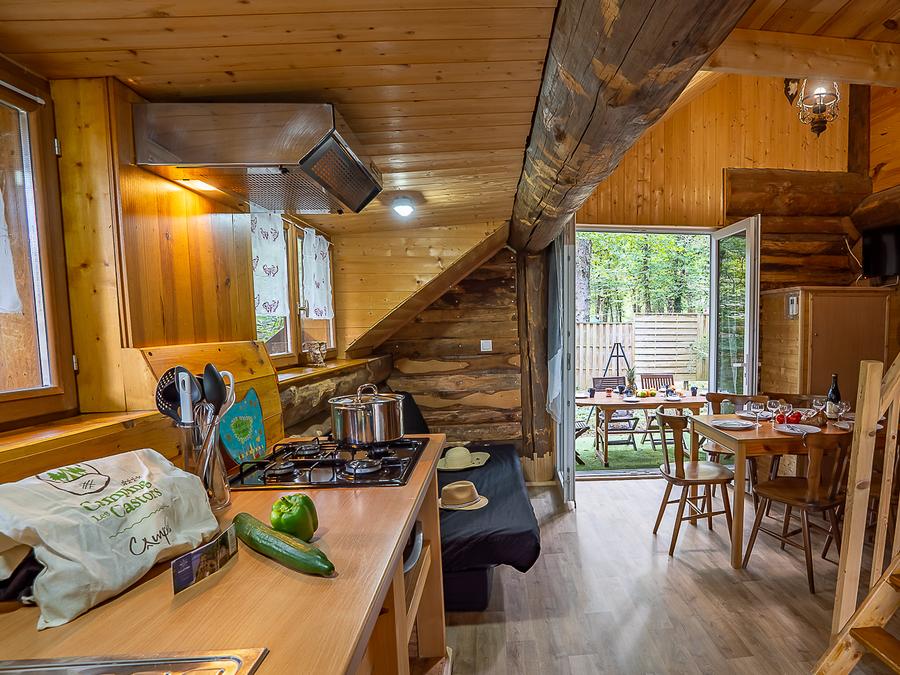 Chalet 6 personnes - Chalet en rondins Ballon d'Alsace 6 pers 3
